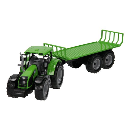 Tractor met Platte Kar 1:32 - Foto 8