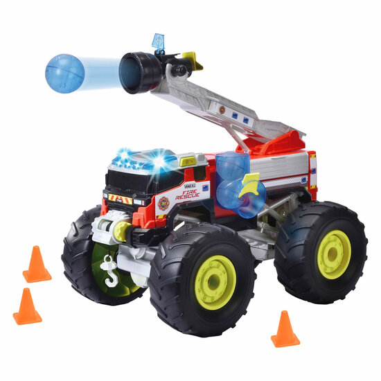 Dickie Rescue Titans Brandweerwagen met Licht
