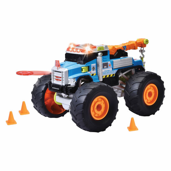 Dickie Rescue Titans Sleepwagen met Licht