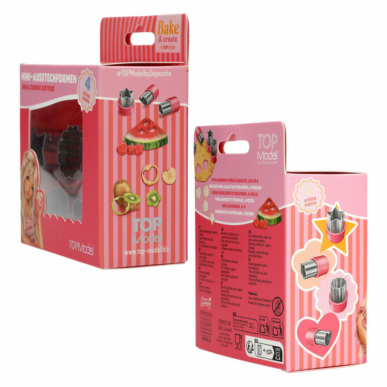 TOPModel Koekjes Uitstekers - 4st.