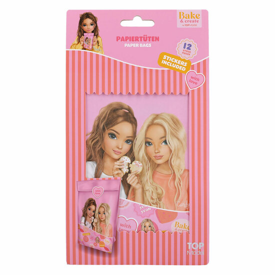 TOPModel Papieren Zakjes met Stickers