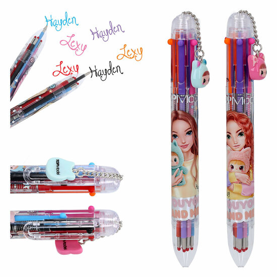 TOPModel Gelpen met 6 Kleuren YOUYOU