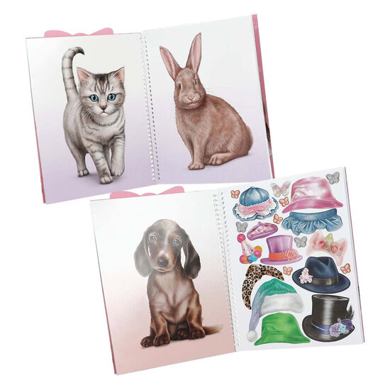 TOPModel Schattige Dieren Aankleedboek
