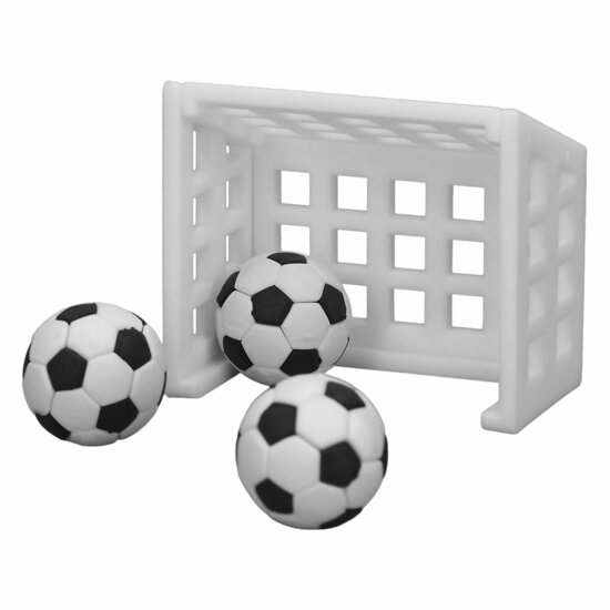 Action World Gummetjes Voetbal met Doel