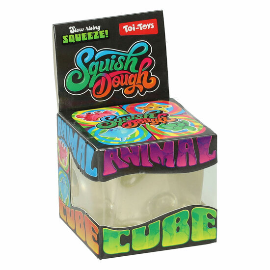 Squishdough Ice Cube met Schildpad - 5cm 157gr