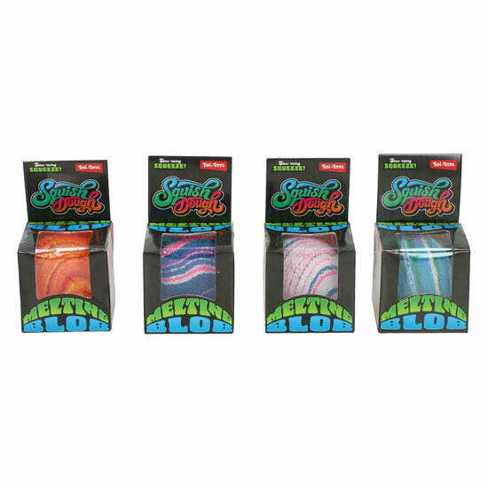 Squishdough Knijpfiguur MiniBumps - 130gr