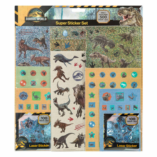 Super Sticker Set Jurassic World