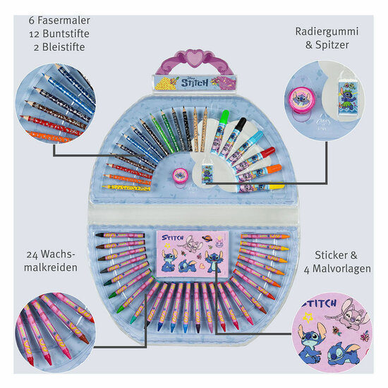 Kleurkoffer Stitch - 51dlg.
