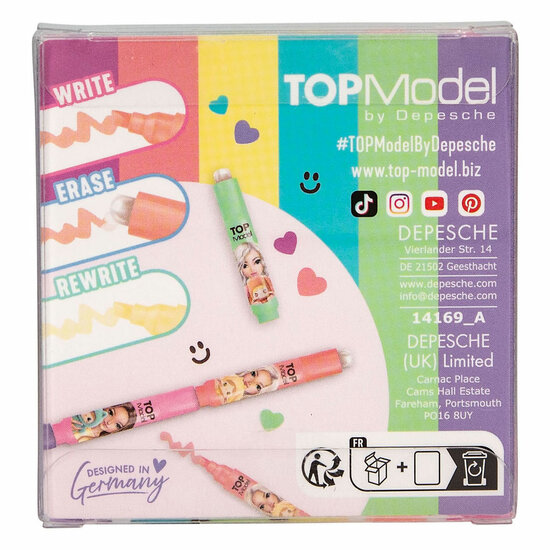 TOPModel Uitgumbare mini Tekstmarker - Foto 6