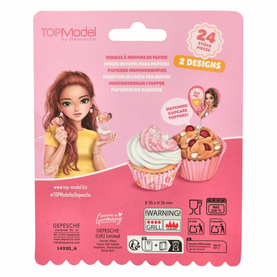 TOPModel Papieren Muffin Vormen - Foto 5