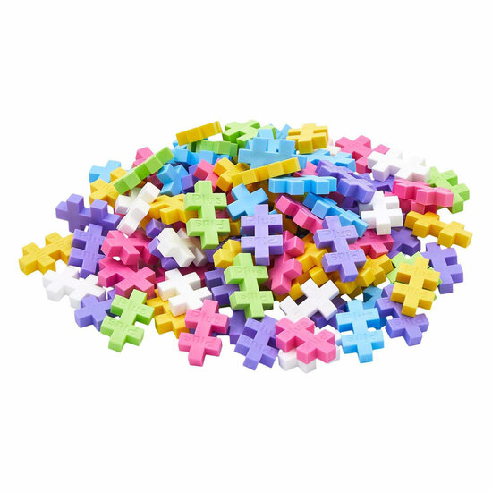 Plus-Plus Pastel Tube Bouwset, 100st.