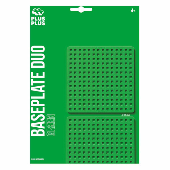 Plus-Plus Bouwplaat Groen, 2st.