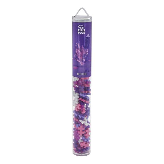 Plus-Plus Glitter Tube Bouwset- 100st.