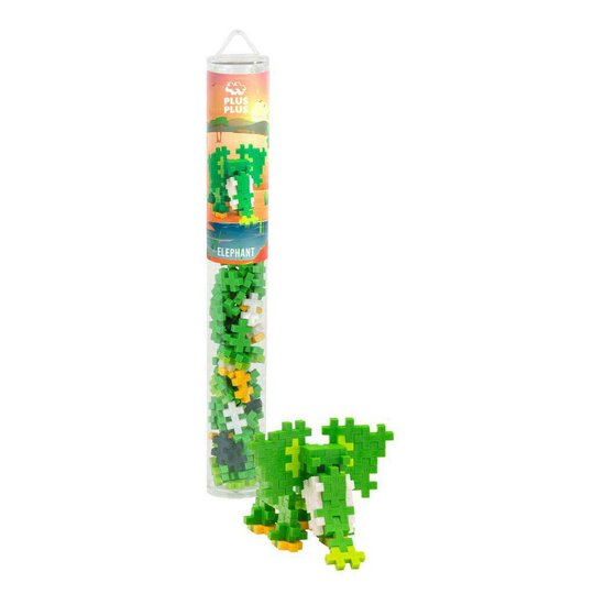 Plus-Plus Olifant Tube Bouwset - 100st.