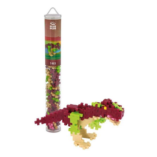 Plus-Plus T-rex Dinosaurus Tube Bouwset - 100st.