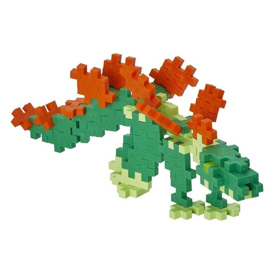 Plus-Plus Stegosaurus Dinosaurus Tube Bouwset - 100st.