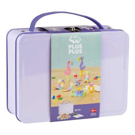Plus-Plus Basic Reiskoffer Lila Bouwset - 600st.