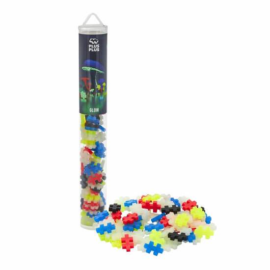 Plus-Plus Glow Tube Bouwset - 100st.