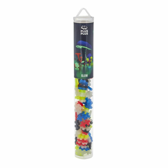 Plus-Plus Glow Tube Bouwset - 100st.