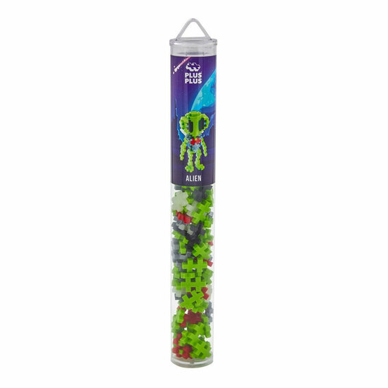Plus-Plus Alien Tube Bouwset - 100st.
