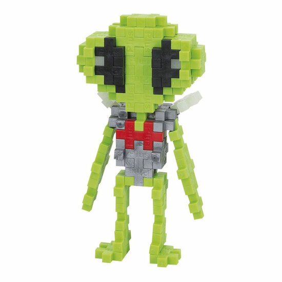 Plus-Plus Alien Tube Bouwset - 100st.