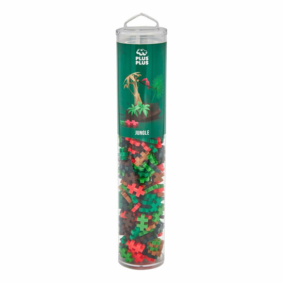 Plus-Plus Oerwoud Tube Bouwset - 240st.