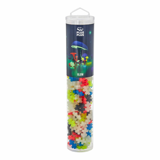 Plus-Plus Glow Tube Bouwset - 240st.