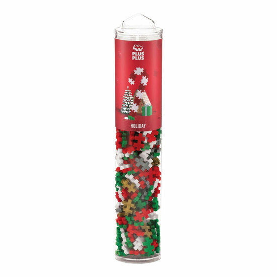 Plus-Plus Kerst Tube Bouwset - 240st.