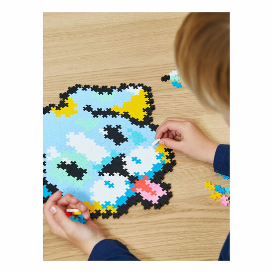 Plus-Plus Puzzelen op Nummer Puppy - 500st.