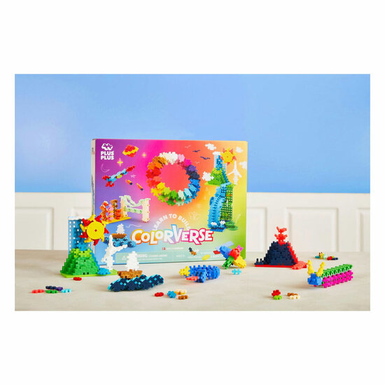 Plus-Plus Learn to build Colorverse Super Set - 1000st.