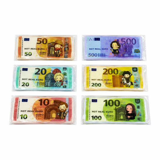 Squeeze Euro Geld Bankbiljetten
