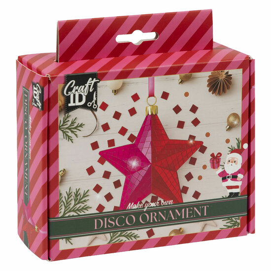 DIY Disco Ornament Kerstmis