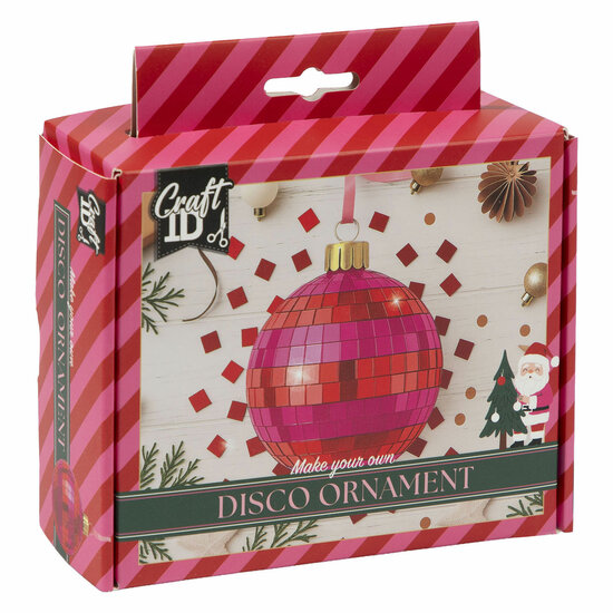 DIY Disco Ornament Kerstmis