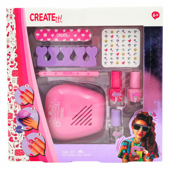 Create it! Nageldroger Set