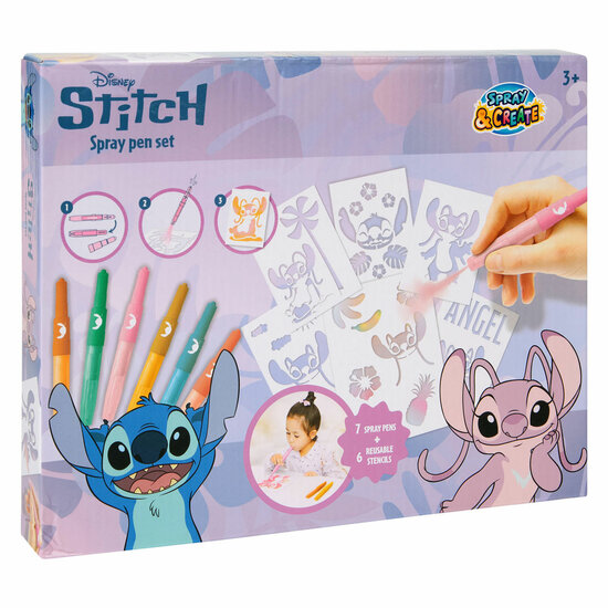Stitch &amp; Angel Spuitstiftset - 13dlg.