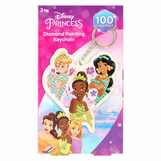 Disney Princess Diamond Painting Sleutelhanger