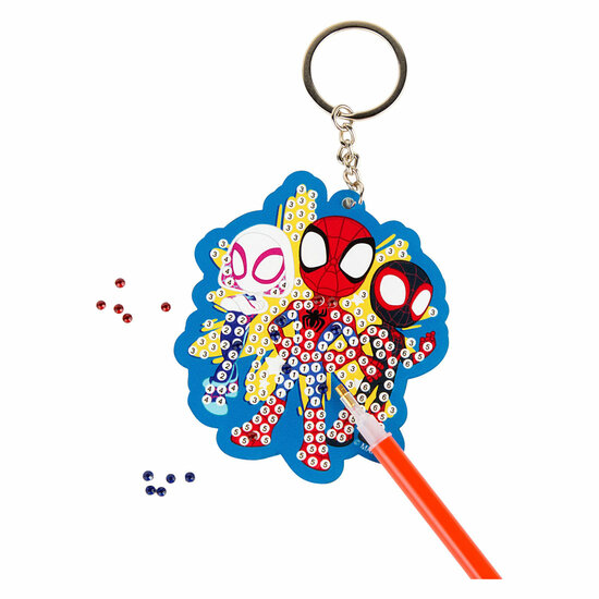 Spidey Diamant Painting Sleutelhanger
