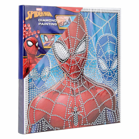 Spiderman Diamond Painting Canvas - 19x19cm
