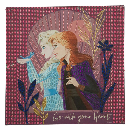 Frozen Diamond Painting Canvas XL - 29x29cm