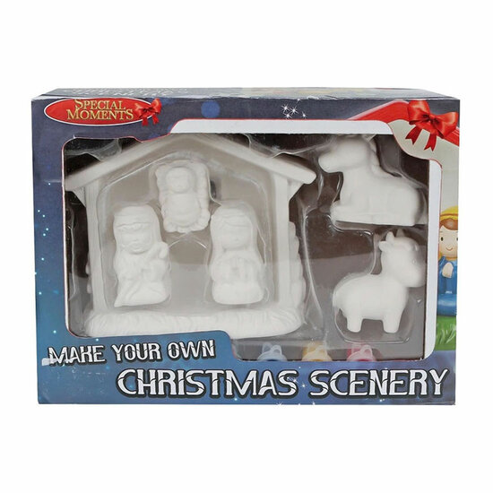 Special Moments Zelf je Kerststal Maken - 6dlg.