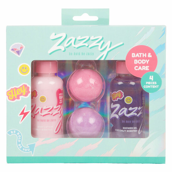Zazzy Badset met Badbruisbal - 4dlg.