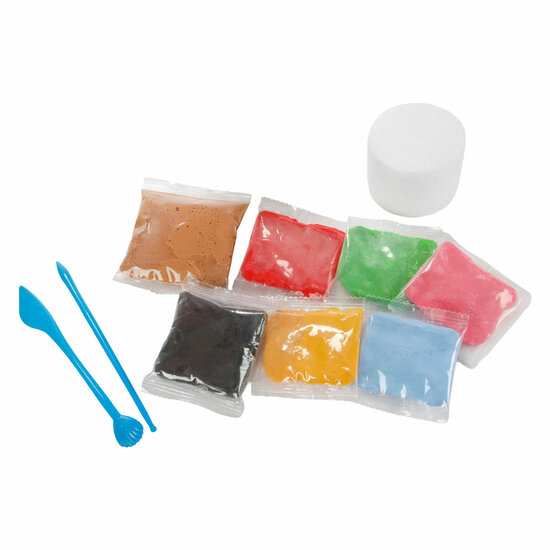 Luchtdrogende Putty Set Bloemen met Accessoires