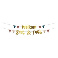 Letterslinger Welkom Sint &amp; Piet