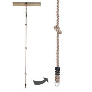 Swingking Klimtouw met 2 Ringen, 190cm