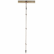 Swingking Klimtouw met 2 Ringen, 190cm