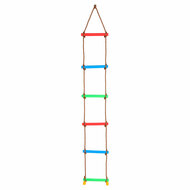 Touwladder met 6 Treden, 2mtr.