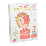 Geschenktas Kerst, 34cm