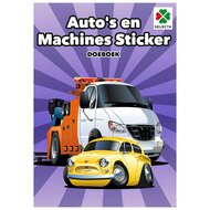 Auto&rsquo;s en Machines Sticker Doeboek