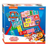 PAW Patrol Lotto Domino Memo - 3 in 1