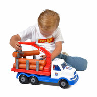 Truck 66 XL Torpedo Vrachtwagen met Hout